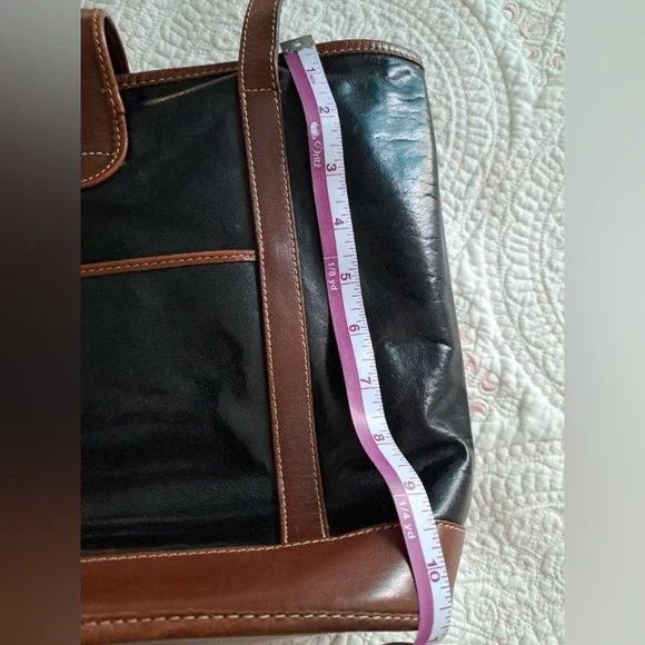 Vintage Leather Brahmin Purse - Picture 10 of 16